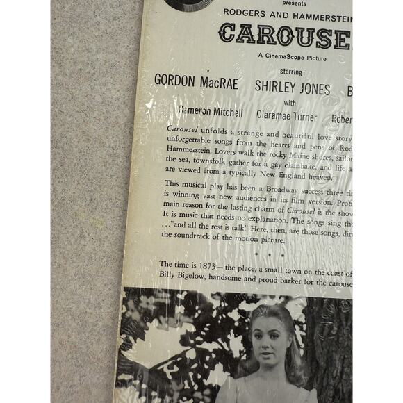 Carousel Motion Picture Soundtrack by Rodgers & Hammerstein Vinyl Record - Picture 4 of 7